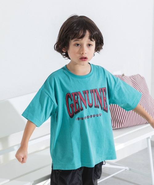 pairmanon(ペアマノン)の「【リンクコーデ】オリジナル カジュアルプリントTシャツ(Tシャツ/カットソー・キッズ・ホワイト/ベージュ系その他2/ブルー/ライトイエロー/ブラック系その他/チャコールグレー/ホワイト系その他2/ブルー系その他/グリーン系その他/パープル/ベージュ系その他/ピンク/ホワイト系その他/ブラック/ライトベージュ/グレー系その他/ライトピンク/ピンク系その他/イエロー系その他/ライトブルー・80/140/90/150/110/130/120/100)」の11枚目の写真