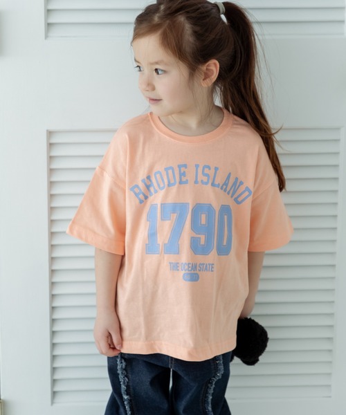 pairmanon(ペアマノン)の「【リンクコーデ】オリジナル カジュアルプリントTシャツ(Tシャツ/カットソー・キッズ・ホワイト/ベージュ系その他2/ブルー/ライトイエロー/ブラック系その他/チャコールグレー/ホワイト系その他2/ブルー系その他/グリーン系その他/パープル/ベージュ系その他/ピンク/ホワイト系その他/ブラック/ライトベージュ/グレー系その他/ライトピンク/ピンク系その他/イエロー系その他/ライトブルー・80/140/90/150/110/130/120/100)」の18枚目の写真