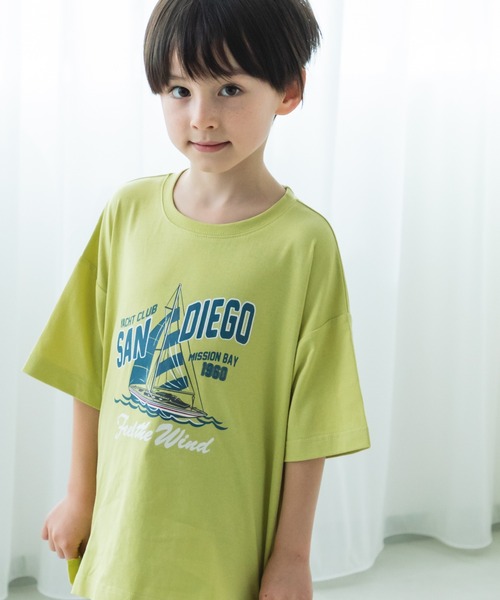 pairmanon(ペアマノン)の「【リンクコーデ】オリジナル カジュアルプリントTシャツ(Tシャツ/カットソー・キッズ・ホワイト/ベージュ系その他2/ブルー/ライトイエロー/ブラック系その他/チャコールグレー/ホワイト系その他2/ブルー系その他/グリーン系その他/パープル/ベージュ系その他/ピンク/ホワイト系その他/ブラック/ライトベージュ/グレー系その他/ライトピンク/ピンク系その他/イエロー系その他/ライトブルー・80/140/90/150/110/130/120/100)」の21枚目の写真