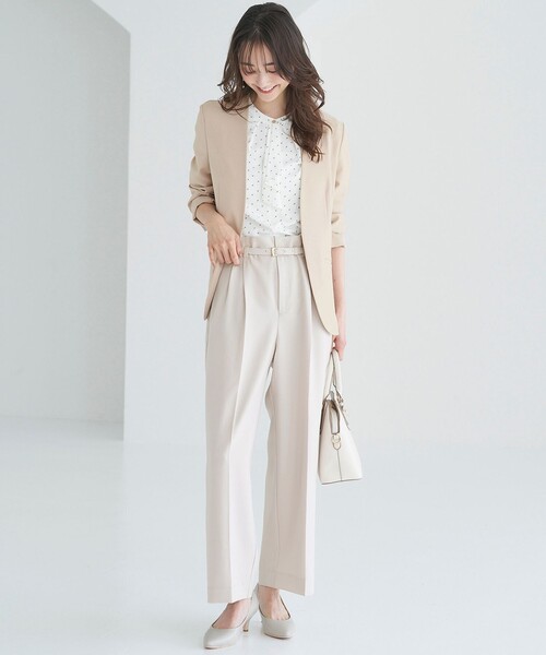 ANY SIS(エニィスィス)の「【洗える】ドライオックスタック ワイドパンツ(その他パンツ・レディース・ライトグレー系/ネイビー系/アイボリー系・0)」の18枚目の写真