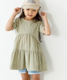 MAKE YOUR DAY（メイクユアデイ）の「ティアードチュニック■80～140cm（チュニック）」