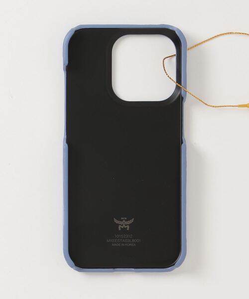 MCM（エムシーエム）の「IPHONE 15 PRO ケース - モノグラムレザー