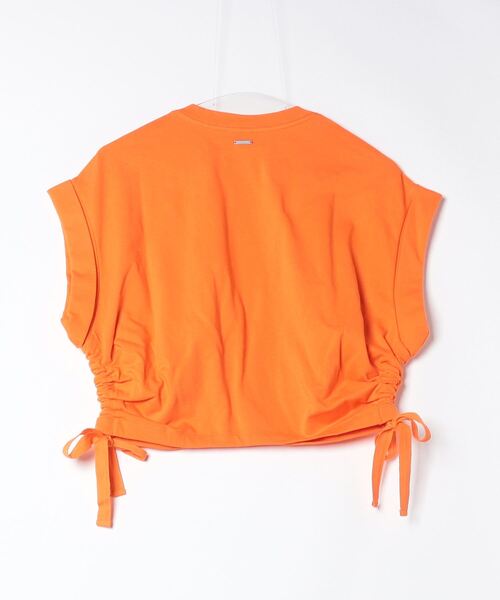 tシャツ MIRA CROPPED DRAWCORD T-SHIRT  | MIRA クロップド ドローコード Tシャツ レディース セール】MIRA CROPPED DRAWCORD T-SHIRT | MIRA クロップド