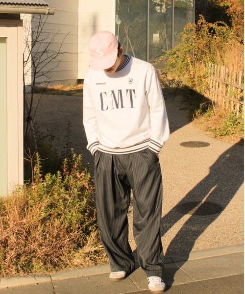 centimeter(センチメーター)の「CMT ribline sweat(スウェット・メンズ・スミクロ/ネイビー/ヘザーグレー・MEDIUM/LARGE/X-LARGE)」の9枚目の写真