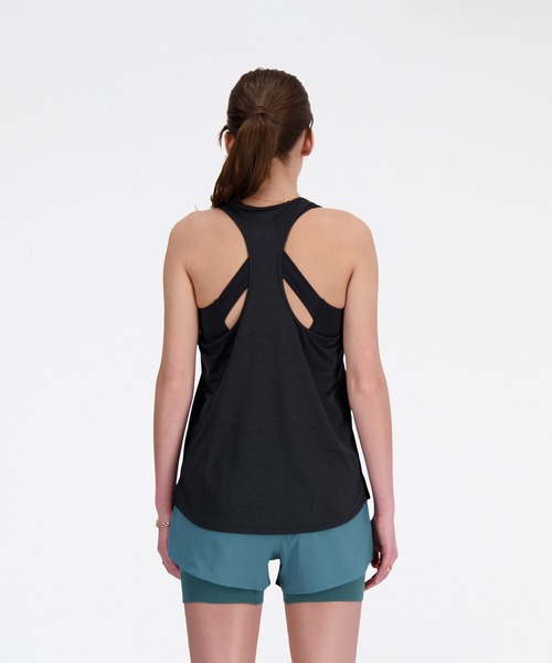 NEW BALANCE（ニューバランス）の「Athletics タンク（タンクトップ・レディース・ブラック・SMALL/MEDIUM/LARGE）」の3枚目の写真