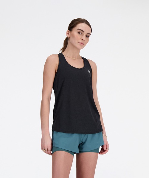 NEW BALANCE（ニューバランス）の「Athletics タンク（タンクトップ・レディース・ブラック・SMALL/MEDIUM/LARGE）」の5枚目の写真