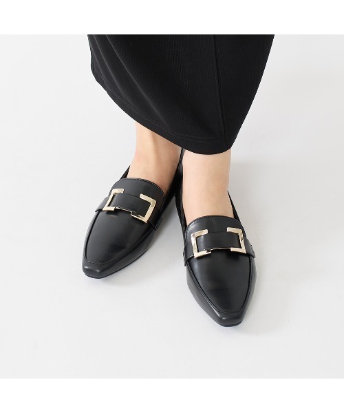 carino（カリーノ）の「【レイン対応】バックルローファー（ローファー・レディース・ホワイト/ベージュ/ブラック・22.5cm/23cm/23.5cm/24cm/24.5cm）」の22枚目の写真