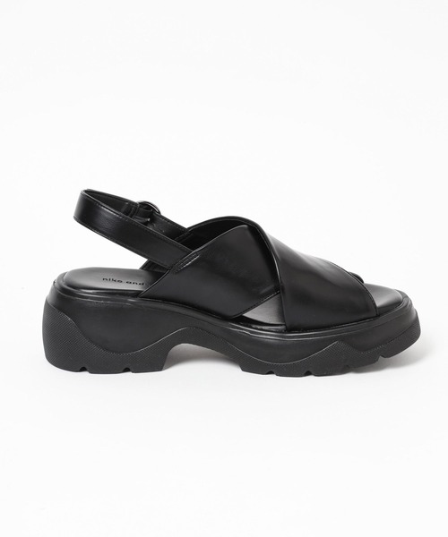 niko and...(ニコアンド)の「オリジナルクロスベルトサンダル(サンダル・レディース・アイボリー/ブロンズ/ブラック・MEDIUM/SMALL/LARGE)」の13枚目の写真