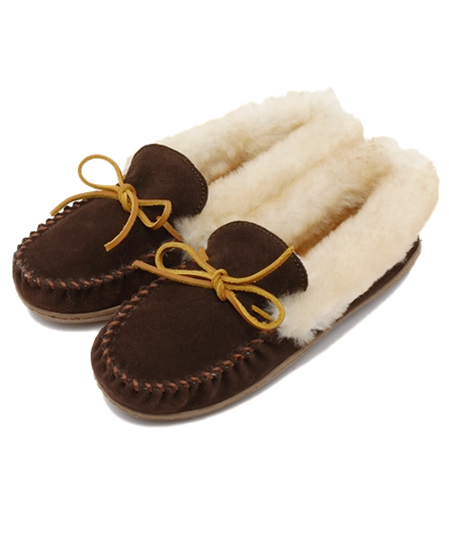 Minnetonka ミネトンカ シープスキンモカシン アルパイン モカシン デッキシューズ Minnetonka ミネトンカ のファッション通販 Zozotown