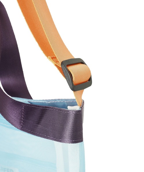 MILKFED.（ミルクフェド）の「MESH 2WAY BAG（ショルダーバッグ・レディース・ライトブルー/ホワイト/ピンク・ONE SIZE）」の15枚目の写真