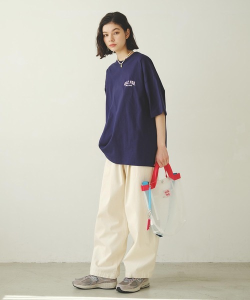 MILKFED.（ミルクフェド）の「MESH 2WAY BAG（ショルダーバッグ・レディース・ライトブルー/ホワイト/ピンク・ONE SIZE）」の22枚目の写真