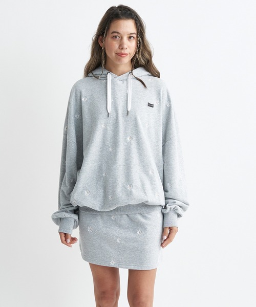 ROXY（ロキシー）の「FRESH AS　A DAISY  H/ロキシープルオーバーパーカー（パーカー・レディース・ブラック/グレー/ブルー・MEDIUM/LARGE/SMALL）」の9枚目の写真