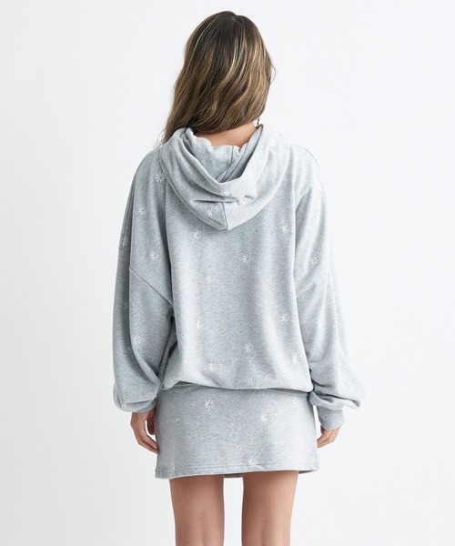 ROXY（ロキシー）の「FRESH AS　A DAISY  H/ロキシープルオーバーパーカー（パーカー・レディース・ブラック/グレー/ブルー・MEDIUM/LARGE/SMALL）」の10枚目の写真