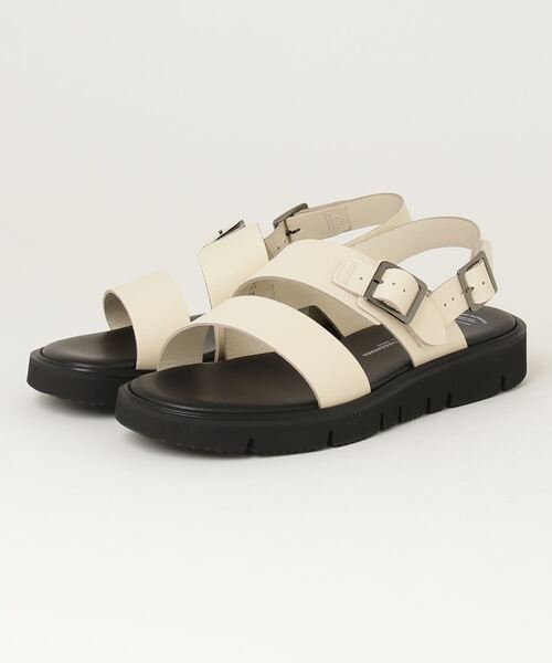 BEAUTIFUL SHOES（ビューティフルシューズ）の「BEAUTIFUL SHOES / ビューティフルシューズ：SS BELT SANDALS (GLOXI CUT SOLE)：BSS2012010[DEA]（サンダル・レディース・ブラック/グレー/アイボリー・24cm/24.5cm/23.5cm/23cm）」の2枚目の写真