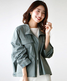 Ehre style（エーレスタイル）の「カジュアル過ぎない！春へと繋ぐお洒落ライトアウター（ミリタリージャケット）」