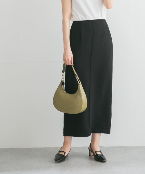 URBAN RESEARCH ROSSO WOMEN（アーバンリサーチ　ロッソ）の「ピンタックペンシルスカート（スカート・レディース・ブラック/グリーン・FREE）」の22枚目の写真