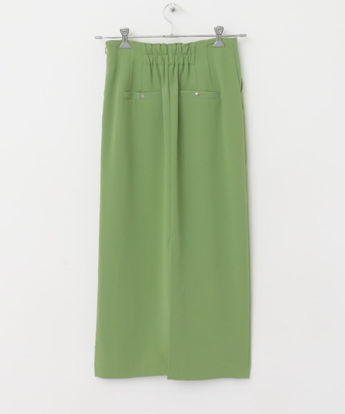 URBAN RESEARCH ROSSO WOMEN（アーバンリサーチ　ロッソ）の「ピンタックペンシルスカート（スカート・レディース・ブラック/グリーン・FREE）」の17枚目の写真