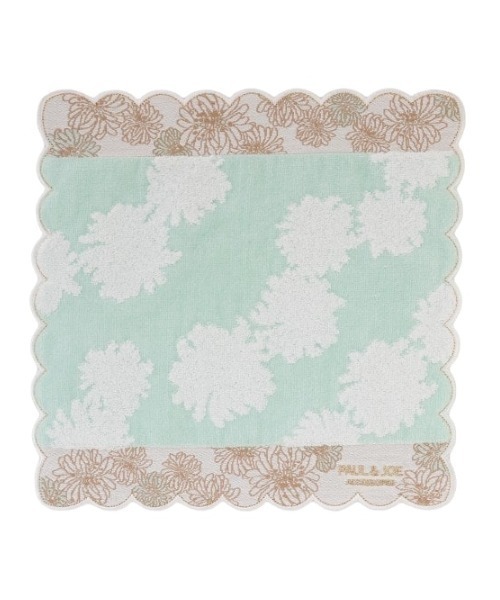 PAUL & JOE ACCESSOIRES(ポールアンドジョーアクセソワ)の「ハンカチ/S<クリザンテーム>/ PAUL & JOE ACCESSOIRES(ハンカチ/ハンドタオル・レディース・ベージュ/グリーン/アイボリー・FREE)」の6枚目の写真