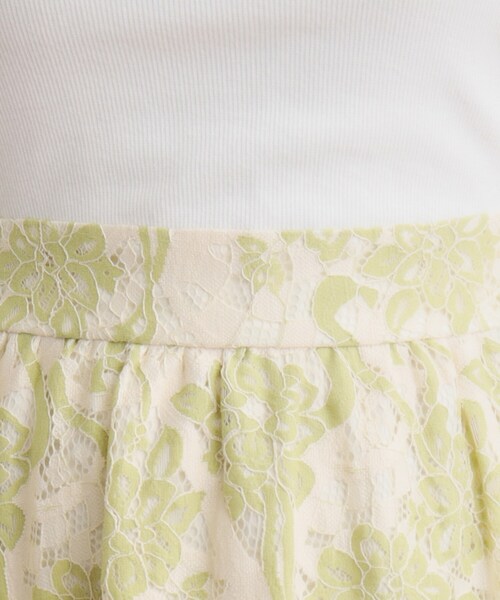 couture brooch(クチュールブローチ)の「◆レースドッキングワンピース(ワンピース・レディース・オフホワイト/ライトグレー/ブラック・36/38/42)」の11枚目の写真