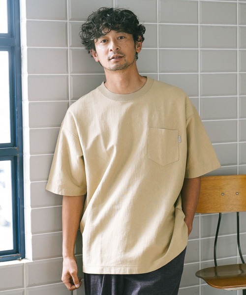 完売 ベイフロー BAYFLOW ビッグシルエットポケットTシャツ新品