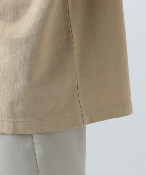 BAYFLOW（ベイフロー）の「ヘビーウェイト半袖Tシャツ（Tシャツ/カットソー・メンズ・ネイビー/ベージュ/オフホワイト/チャコール/カーキ・MEDIUM/LARGE）」の16枚目の写真