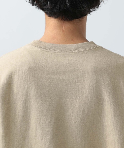 BAYFLOW（ベイフロー）の「ヘビーウェイト半袖Tシャツ（Tシャツ/カットソー・メンズ・ネイビー/ベージュ/オフホワイト/チャコール/カーキ・MEDIUM/LARGE）」の17枚目の写真