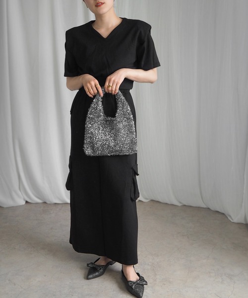 minia（ミニア）の「バックストラップリボンパンプス（パンプス・レディース・ブラック系その他/シルバー系その他/ブラック・LL/S/M/L）」の17枚目の写真