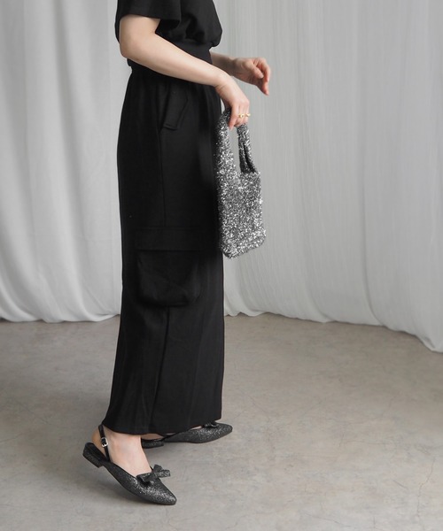 minia（ミニア）の「バックストラップリボンパンプス（パンプス・レディース・ブラック系その他/シルバー系その他/ブラック・LL/S/M/L）」の18枚目の写真