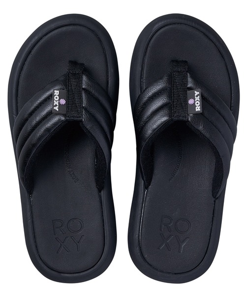 ROXY(ロキシー)の「RAD WEEKEND PILE/ロキシーボリュームソールトングサンダル(サンダル・レディース・ブラック/ホワイト/ベージュ・SMALL/MEDIUM/LARGE)」の7枚目の写真