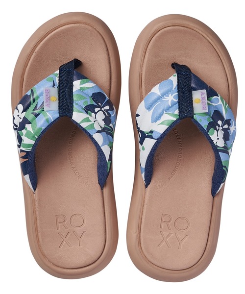 ROXY(ロキシー)の「RAD WEEKEND PILE/ロキシーボリュームソールトングサンダル(サンダル・レディース・ブラック/ホワイト/ベージュ・SMALL/MEDIUM/LARGE)」の10枚目の写真