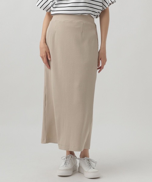 Elura(エルーラ)の「リブナロースカート/114471(スカート・レディース・ライトベージュ/ブラック・LARGE/MEDIUM)」の20枚目の写真
