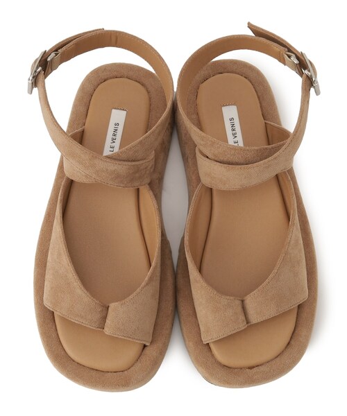 GALLEST(ギャレスト)の「◆【LE VERNIS(ル・ベルニ)】ワイドベルトサンダル(サンダル・レディース・ダークオレンジ/ブラック/サンドベージュ・35/45)」の7枚目の写真