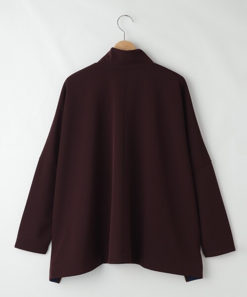 &Bridge(アンドブリッジ)の「seeset(シーセット) ハーフジップオーバープルオーバー(Tシャツ/カットソー・レディース・ブラウン系・99)」の3枚目の写真