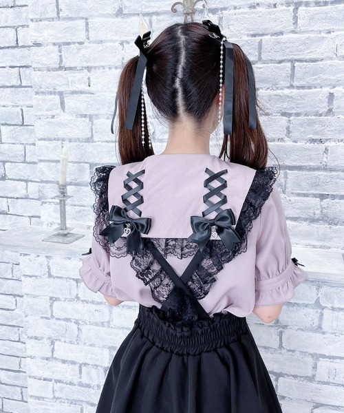 ラスト1点バックスピンドルセクシートップス 