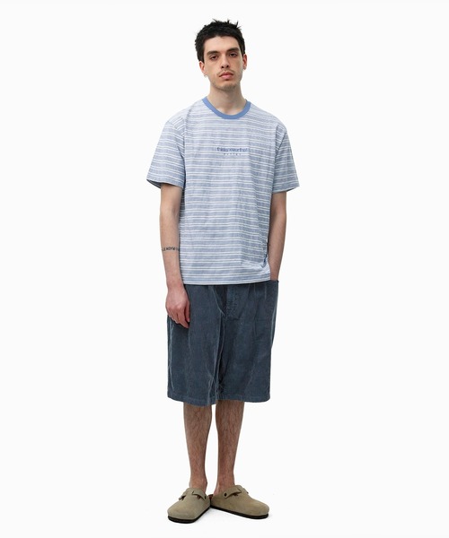 【THISISNEVERTHAT】オーバーダイコーデュロイショートホワイ thisisneverthat パンツ Overdyed Corduroy Short メンズ