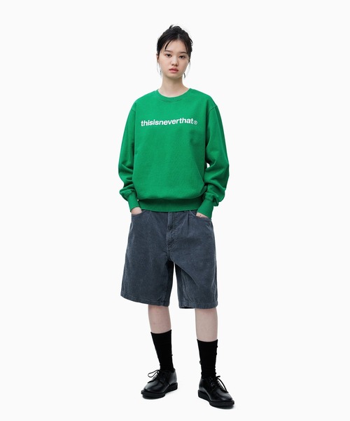 【THISISNEVERTHAT】オーバーダイコーデュロイショートホワイ セール】Overdyed Corduroy Short（その他パンツ