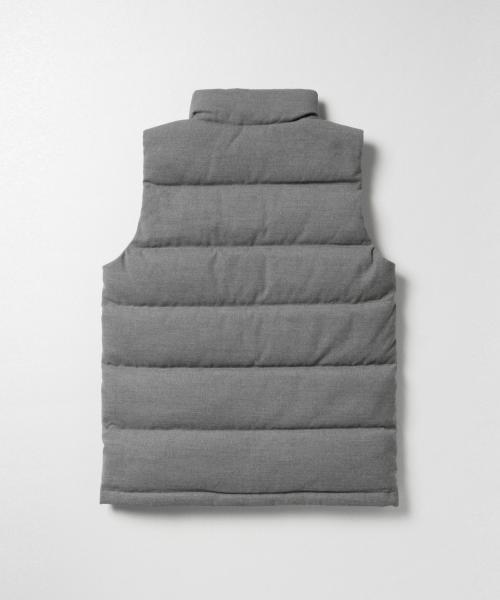 BEAMS（ビームス）の「BEAMS / ストレッチダウンベスト（ダウンベスト・メンズ・グレー/ネイビー・SMALL/MEDIUM/LARGE/X-LARGE）」の10枚目の写真
