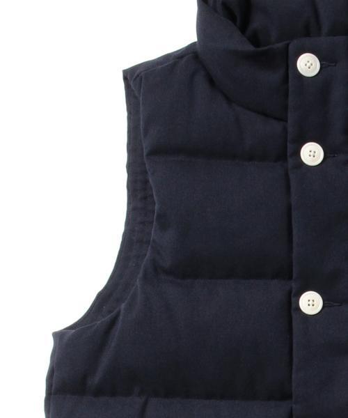 BEAMS（ビームス）の「BEAMS / ストレッチダウンベスト（ダウンベスト・メンズ・グレー/ネイビー・SMALL/MEDIUM/LARGE/X-LARGE）」の12枚目の写真