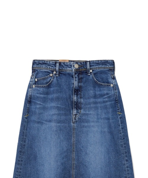 AMERICAN RAG CIE（アメリカンラグシー）の「YANUK マキシAラインスカート（デニムスカート・レディース・ブルー・M/S/XS）」の4枚目の写真