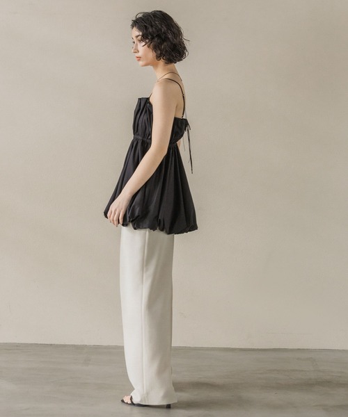 A part by（アパートバイ）の「メッシュストレーパンツ（その他パンツ・レディース・アイボリー/ブラック/グレー系その他・SMALL/MEDIUM）」の8枚目の写真