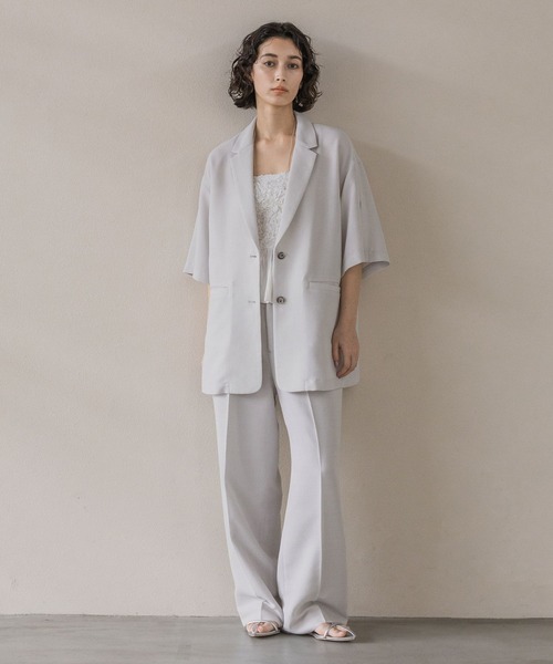 A part by（アパートバイ）の「メッシュストレーパンツ（その他パンツ・レディース・アイボリー/ブラック/グレー系その他・SMALL/MEDIUM）」の12枚目の写真