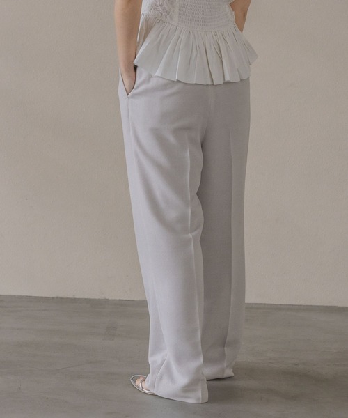 A part by（アパートバイ）の「メッシュストレーパンツ（その他パンツ・レディース・アイボリー/ブラック/グレー系その他・SMALL/MEDIUM）」の14枚目の写真