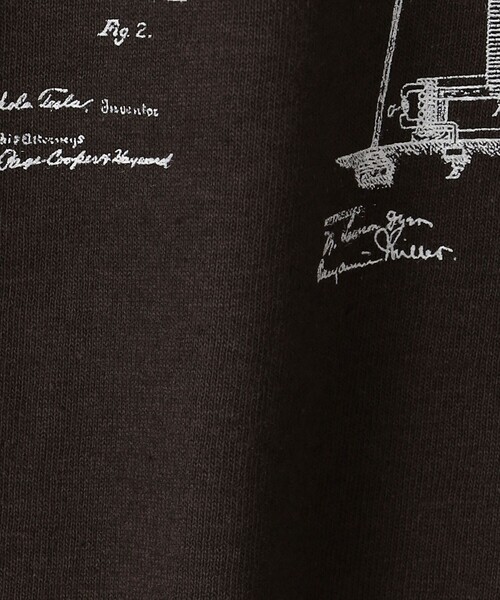 Steven Alan（スティーブンアラン）の「＜Cotton Expressions Limited＞ Tesla/Tシャツ（Tシャツ/カットソー・メンズ・ダークブラウン・XL/L）」の6枚目の写真