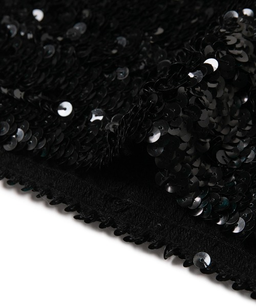 M TO R（ムウトアール）の「［TOPS］NEW SEQUINS BARETOP（チューブトップ・レディース・ブラック/グレー・FREE）」の16枚目の写真