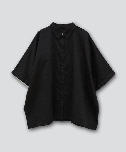 CONVERSE TOKYO(コンバーストウキョウ)の「【STAR★LACE】BACK LACE OVERSIZED SHIRT(シャツ/ブラウス・レディース・サックスブルー/ブラック/ベージュ・FREE)」の20枚目の写真