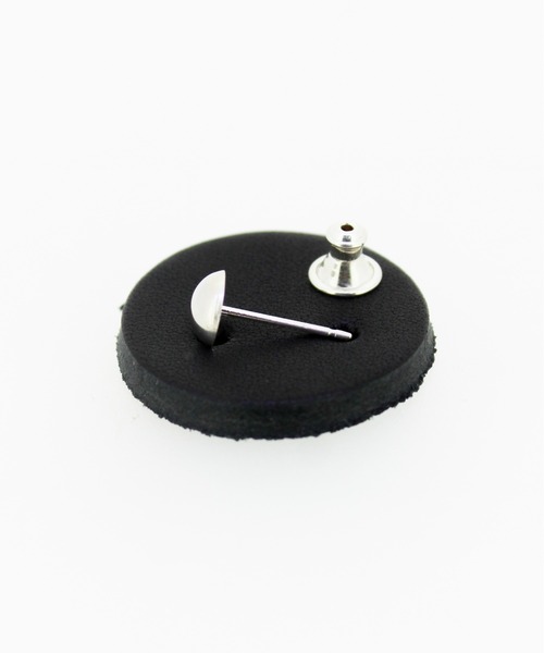 THE MILES(ザ マイルズ)の「ガレージウダガワ シルバー ラウンドスタッズ ピアス #7 (両耳用) 6mm(ピアス(両耳用)・メンズ・シルバー・FREE)」の5枚目の写真