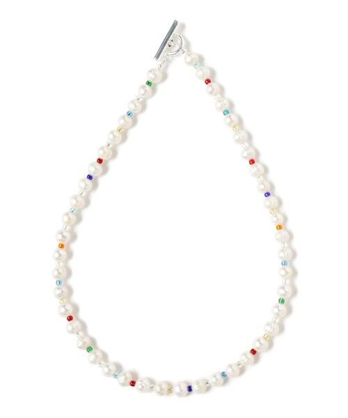 BEAMS BOY（ビームスボーイ）の「ROSETTA PRAYER / パールビーズ ネックレス（ネックレス・レディース・その他/ブラック・ONE SIZE）」の2枚目の写真