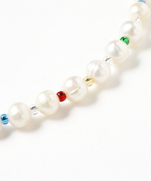 BEAMS BOY（ビームスボーイ）の「ROSETTA PRAYER / パールビーズ ネックレス（ネックレス・レディース・その他/ブラック・ONE SIZE）」の5枚目の写真