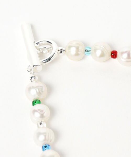 BEAMS BOY（ビームスボーイ）の「ROSETTA PRAYER / パールビーズ ネックレス（ネックレス・レディース・その他/ブラック・ONE SIZE）」の6枚目の写真
