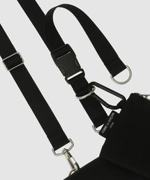 コムデギャルソンオム 23ss ポーター Wネーム ウエストバッグ PORTER 新品 コムデギャルソン オム ポーター ボディ バッグ 黒